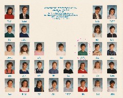 Andy McDougal; Canandaigua Elementary School Class Photo